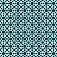thumbnail image 1 of Ahgly Company Machine Washable Indoor Square Transitional Blue Lagoon Blue Area Rugs, 8' Square, 1 of 7