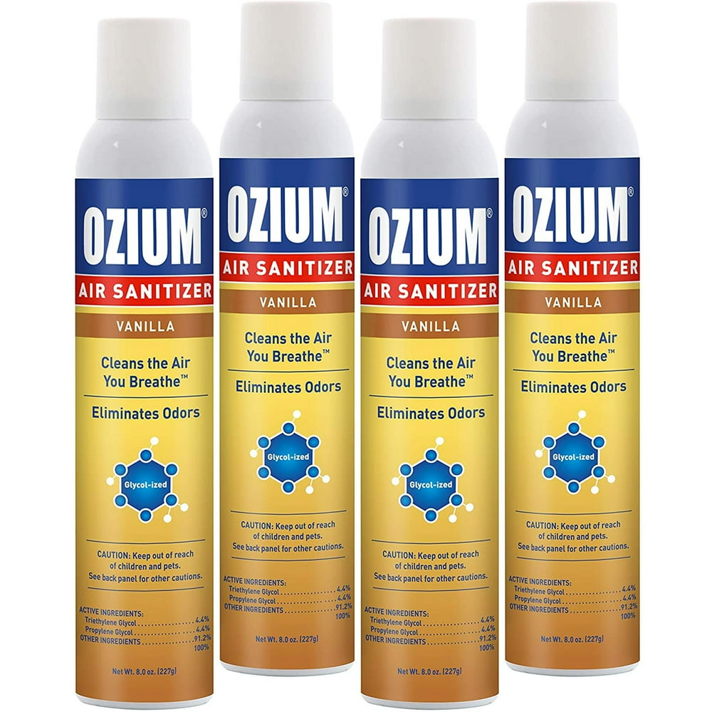 Ozium Air Sanitizer, 8 oz. Spray, Cleans the Air You Breath and