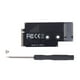 thumbnail image 2 of M.2 2242 A NVME 2280 Tarjeta de Extensión, Profesional de Reemplazo Junta de expansión fina fina Black Fácil Instalación para Consola de Juegos, 2 of 7