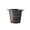 Black, variant on Rustics Metal Bucket, Vintage Plant Buckets with Side Handles, Durableflower Pot for Garden Patio Farmhouse Centerpiece Decor, 5.1x4.7in