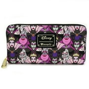 Disney Villians Loungefly All around Wallet Zip Suit New tags WDWA0703