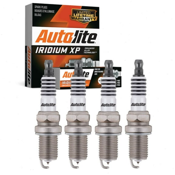4 pc Autolite Iridium XP XP3923 Spark Plugs for Ignition Wire Secondary Fits select: 1990-2011 TOYOTA CAMRY, 1998-2006 TOYOTA SIENNA