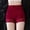 Wine, variant on Xdegoge Floral Lace Boyshorts for Women High Waisted Tummy Control Panties Seamless Body Shaper Underwear Elegant Breathable Soft Stretch Briefs for Everyday Wear