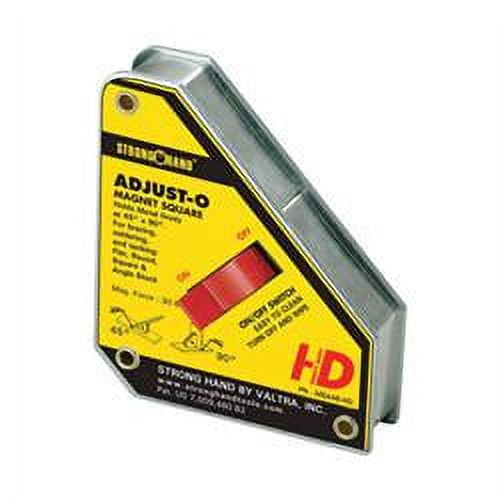 Strong Hand Tools 4 3/8 in. Heavy Duty Adjust-O Magnet Square (MSA46-HD)
