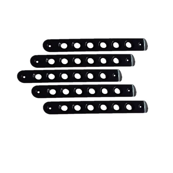 Side Door Handle Inserts Cover Trim Fits for Jeep Wrangler Accessories JK JKU Liberty Sahara & Unlimited 2007-2018 Exterior Grab Handles Pull JK Mods Decoration(Aluminum Black, 5PCS)