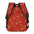 thumbnail image 4 of Honeii Tomatoes Print Backpack for Both Men and Women, Basic Bookbag for College, Work, or Travel,Rucksack Computer Bag-One Size, 4 of 5