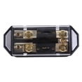 thumbnail image 2 of Portafusibles 1 pieza de Portafusibles de 100A de Chapado Oro 2 Vias para Coche universal Fanmusic Portafusibles, 2 of 6