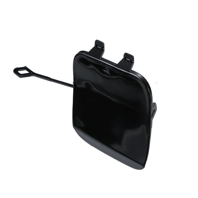 Cubierta de gancho de remolque para parachoques delantero de coche, tapa de ojo de remolque apta para Mercedes Benz GLA 250, paquete de 1 negro