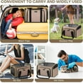 thumbnail image 6 of Airline Approved Expandable Soft Sided Pet Carrier for Cats & Dogs up to 15 Lbs with Removable Fleece Pad, 6 of 6