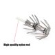 thumbnail image 1 of Ganchos 20pcs #2.0 - #4.0 Sabro de Calamares Luminosos Ganchos de Camarones de Madera Ganchas Paraguas, 1 of 4