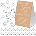thumbnail image 1 of Engagement Bliss Game Set: Fun Bridal Shower Activities, Rustic Decor, and Memorable Favors with Plastic Rings for Unforgettable Celebrations and Laughter, 1 of 2