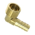 thumbnail image 3 of Codo de 90 grados, 1/2 NPT, conexión rápida, accesorios de aire de latón macizo con púas 20mm x 12mm, 3 of 5