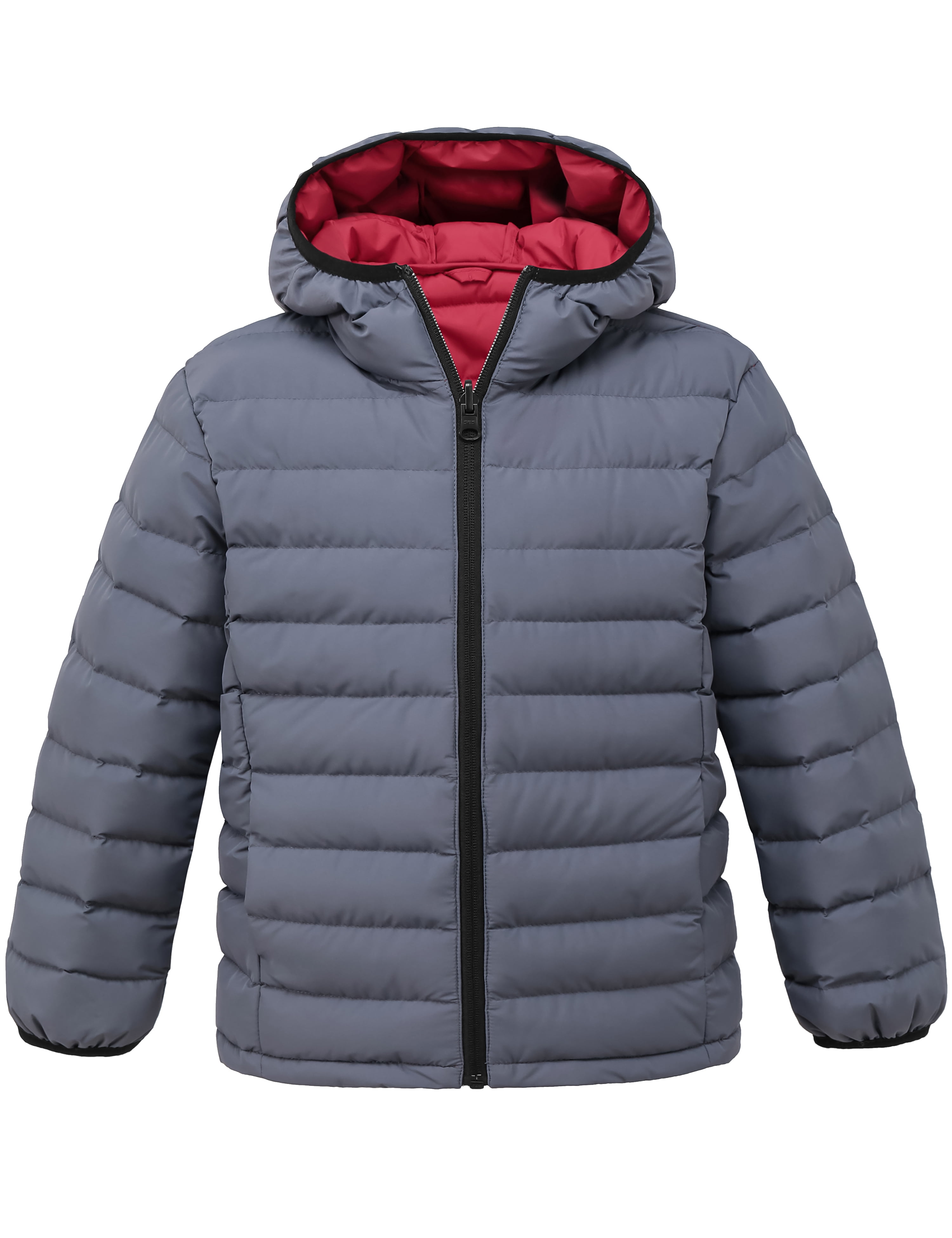 Kids Boys Cozy Zip Up Thick Solid 