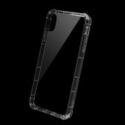 Apple iPhone Xs Max (6.5 Inch) - Phone Case Clear Shockproof Hybrid Armor Rubber Silicone Gel Cover Transparent Clear Phone Case for Apple iPhone Xs Max