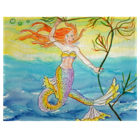 Betsy Drake Interiors s Mermaid Place Mat Set of 4