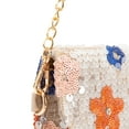 thumbnail image 3 of YIFEI Linen Sequin Embroidered Envelope Bag Evening Handbag for Wedding Party, 3 of 5