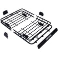 thumbnail image 3 of Rooftop Cargo Carrier Basket Motoring Roof Rack,Top Mount Roof Rack Universal Roof Rack Basket, Expandable Cargo Carrier, Car Top Luggage Storage Holder(42" x 36"), 3 of 17