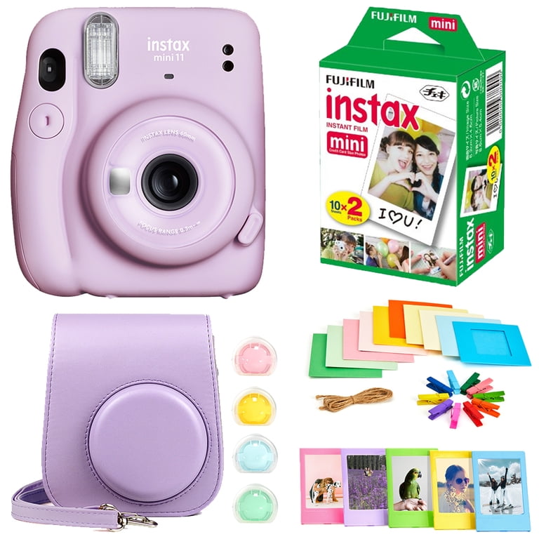 Fujifilm Instax Mini 11 Camera (Lilac Purple) | Film | Frames Fujifilm Instax Mini 11 Camera (Lilac Purple) | Film | Frames