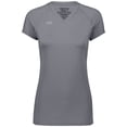 thumbnail image 4 of Ladies TruHit Short Sleeve Jersey - L / GRAPHITE by HIGH FIVE, 4 of 5