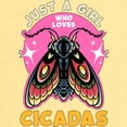 thumbnail image 3 of CafePress - Cicadas Just A Girl Who Loves Cicadas Entomology Toddler T Shirt - Cute Toddler T-Shirt, 100% Cotton, 3 of 4