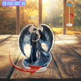 thumbnail image 4 of Rotatable acrylic figurine featuring a celestial couple with star-dusted wings and exquisite details set against a white background, 4 of 6