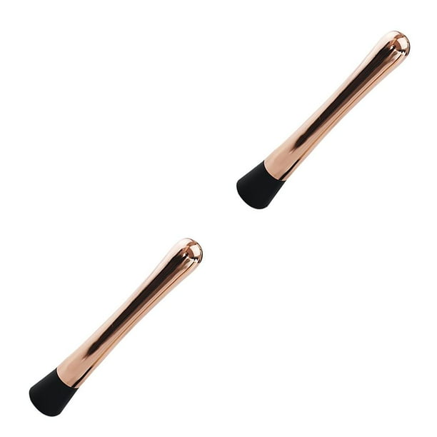 Cateissary Trituradora de hielo de cóctel de acero inoxidable de alta calidad, 1 unidad, palo mezclador de vino para bares, catering, hogar Type4 NO4