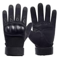 thumbnail image 1 of Guantes tácticos negros StrikeGrip 1Par M Negro 110mm x 220mm Cuero Sintético PVC Nailon y Microfibra., 1 of 3