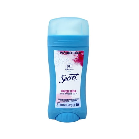 Secret Sheer Anti Perspirant Deodorant Men's Solid Gel Powder Fresh, 2.6oz