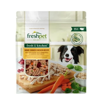 Freshpet Fresh From the Kitchen, y & Natural Dog Food, Chicken Recipe, 1.75lb