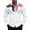 White, variant on Mens American Flag Shirt Patriotic Western Cowboy Shirt Print Independence Day Casual Summer Tee Tops L