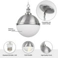 thumbnail image 2 of AA401N-Brio Lighting-Aaron - 2 Light Pendant-131.5 Inches Tall and 12.09 Inches Wide-Silver Finish    -Traditional Installation, 2 of 2