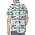 Visive Men's Hawaiian Shirt 4-Pack - Soft Cotton, Short Sleeve
