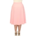 thumbnail image 3 of White Mark Jupe Midi Évasée Tasmin pour Femmes, 3 of 6