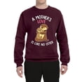 thumbnail image 2 of Wild Bobby A Mother's Love Is Like No Otter Unisex Crewneck Sweatshirt, 2 of 6