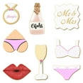 thumbnail image 4 of Bachelorette Party Cookie Cutter Set 8 Pc - Foose Cookie Cutters - USA Tin Plated Steel, 4 of 7
