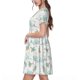 thumbnail image 2 of Disketp Whale And Turtle para Vestido de Manga Corta para Mujeres, Vestidos de Verano para Mujeres, Casual y Holgado para la Playa, 2 of 6