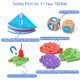 thumbnail image 3 of Juego de pesca magnético Montessori Toys Smartwo de 2 a 4 años, 3 of 8