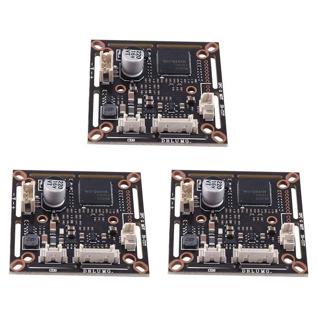 Módulo de cámara CCTV 3X Starlight de baja iluminación, 0,0001 Lux, NVP2441+IMX323 HD 4 en 1 AHD TVI CVI CVBS de 2 MP, placa PCB (PAL)
