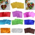 thumbnail image 3 of BLESIYA 6x100pcs Foil Wrappers Package for Sweets Candy Chocolate Lolly Art Blue 6 Pcs, 3 of 8