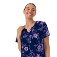 thumbnail image 6 of Aria Women’s Short Sleeve Split Neck Sweater Knit Nightgown, Sizes XS-5X, 6 of 7