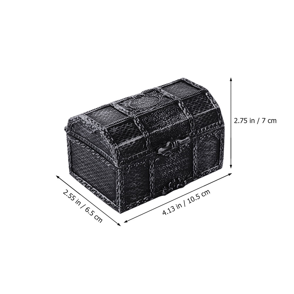 Etereauty 3pcs Pirate Treasure Chests Treasure Boxes Children