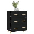 thumbnail image 5 of vidaXL Sideboard Black 70x34x90 cm Engineered Wood, 5 of 5