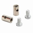 thumbnail image 3 of 6mm/02in Solderless Cable Nipple Universal Metal Brake Line Throttle Choke End for Car Motorcycle Solderless Nipple Screws, 3 of 5