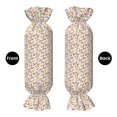 thumbnail image 2 of Salouo Sausage Tomato Toast Pattern Cute Bolster Pillow,Cylindrical Pillow Long Pillow for Bed Round Side Pillow for Knee/Leg/Neck ,- Length 24.4" x 9.8" Diameter, 2 of 8
