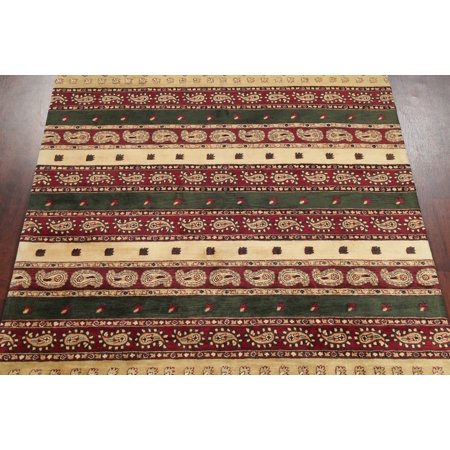 Paisley Agra Oriental Home Decor Area Rug Hand Tufted Living Room Wool Carpet 8x10 Walmart Canada