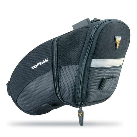 Topeak Aero Wedge Seat Bag: Large, Black