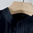 thumbnail image 4 of Men's Casual Solid Color Shirts Polyester Easy Care Outdoor Relaxed Fit, 4 of 8