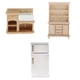 thumbnail image 1 of Miniaturas de casa de muñecas,1/12 casa de muñecas miniaturas muebles refrigerador,muebles de casa de muñecas accesorios de escala 1 12,casa de muñecas cocina madera refrigerador, 1 of 9
