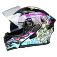 thumbnail image 4 of Full Face Motorcycle Helmet Dual Visor Sun Shield Flip up Modular Motocross DOT Approved Helmets, 4 of 7