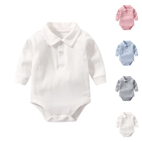 XINXIAOO Baby Boy Clothes Casaul Long Sleeve Bodysuits Romper Outfits Baby Girl 0-3 Months Baby Boy Clothes